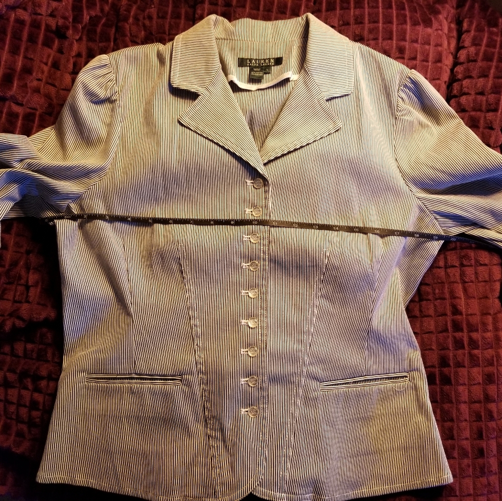 Ralph Lauren pinstripe blazer